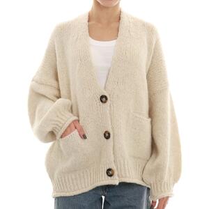 MAXI CARDIGAN PANNA